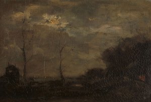 Cruise by Moonlight by Jacob Henricus or Hendricus Maris