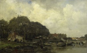 Harbor View by Jacob Henricus or Hendricus Maris