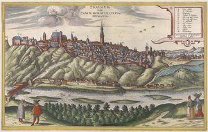View of Znaymvm/Znojmo in Czechia