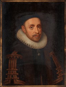 Gustavus Adolphus of Sweden by Jacob Hoefnagel
