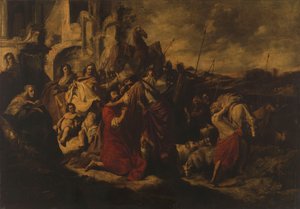 The Meeting of Jacob and Esau by Jacob Hogers
