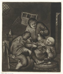 Two Men and a Violinist
