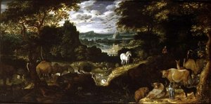 Orpheus Charming the Animals