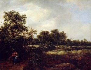 Dune Landscape with Lovers