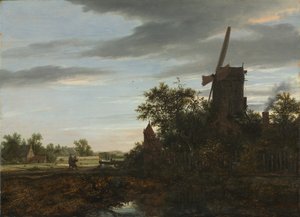 Landscape with a Windmill, 1646