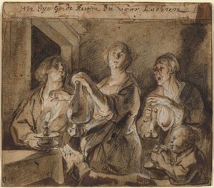 It is Good Candles Which Light the Way by Jacob Jordaens