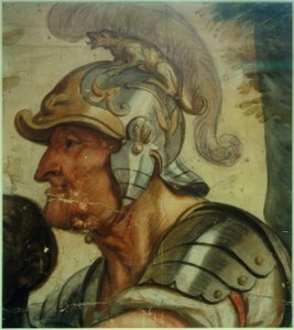Warrior with Helmet