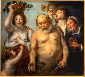 Silenus and the Four Seasons
