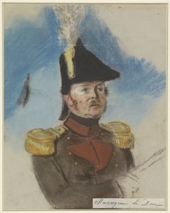 Portrait of Bernard, Duke of Saxe-Weimar by Jacob Joseph Eeckhout