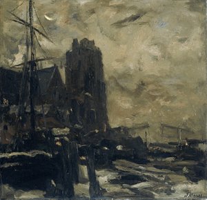 Dordrecht by Evening by Jacob Maris