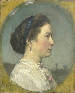Portrait of Catharina Hendrika Horn, the Artist