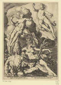 The Four Elements by Jacob Matham (attributed to)