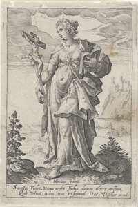 Faith (Fides) by Jacob Matham (attributed to)