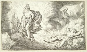 The Birth of Bacchus by Jacob Matham
