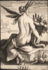 Ceres by Jacob Matham