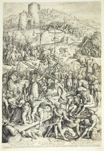 Golgotha by Jacob Matham