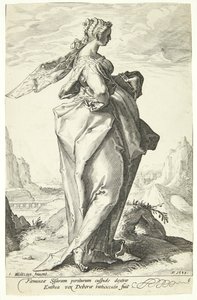 Deborah by Jacob Matham