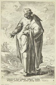 Ezekiel by Jacob Matham