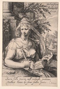 Faith, from The Seven Virtues by Jacob Matham