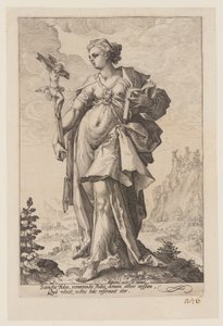 Faith, from The Virtues by Jacob Matham