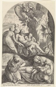 Entombment of Christ by Jacob Matham