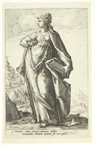Hulda by Jacob Matham