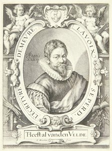 Jan van de Velde the Elder by Jacob Matham