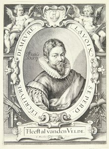 Jan van de Velde the Elder by Jacob Matham