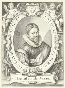 Jan van de Velde the Elder by Jacob Matham