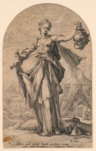Judith, from the Series "Heroes of the Old Testament" by Jacob Matham