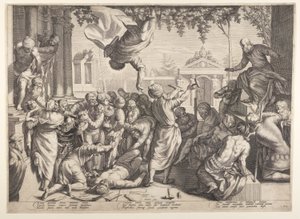 The Miracle of the Slave by Jacob Matham