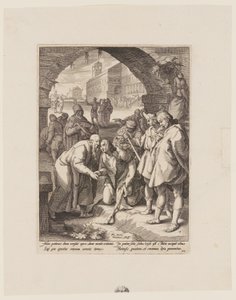 The Return of the Prodigal Son, from The History of the Prodigal Son by Jacob Matham