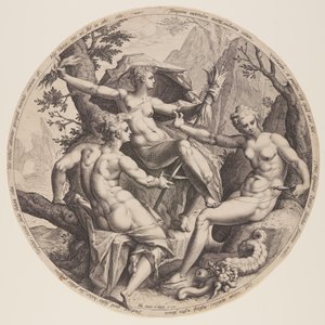 The Three Fates by Jacob Matham