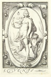 Venus by Jacob Matham