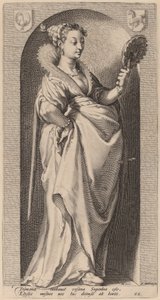 Pride by Jacob Matham after Hendrik Goltzius