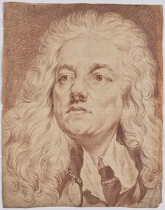 Portrait of the University Fencing Master Carl Freyheit by Jacob Matthias Schmutzer