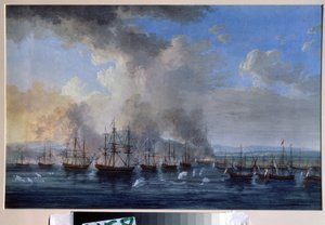 The Naval Battle of Damietta in 1770
