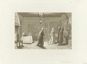 Figures in an Interior of a Castle by Jacob Taanman