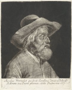 Portrait of Abram Toorenvliet by Jacob Toorenvliet