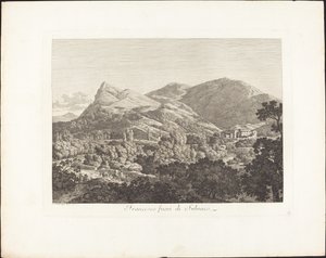 Francis Outside Subiaco by Jacob Wilhelm Mechau