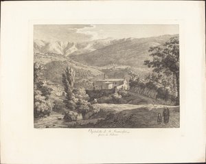 Ospitaletto di San Francesco, Outside Subiaco by Jacob Wilhelm Mechau