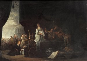 The sacrifice of Jephthah