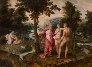 The Garden of Eden by Jacob de Backer