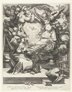 Annunciation by Jacob de Gheyn (II)
