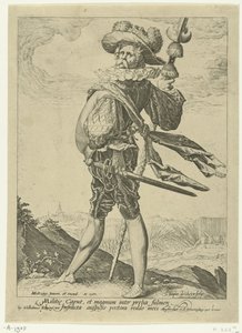 Colonel (Officers and Soldiers series) by Jacob de Gheyn (II)