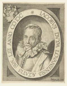 Portrait of Jacobus Duym at Age 53 by Jacob de Gheyn (II)
