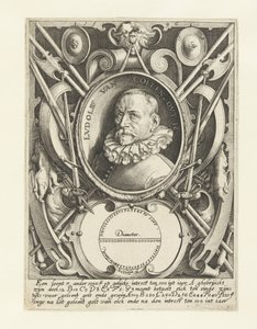 Portrait of Ludolf van Ceulen at Age 56 by Jacob de Gheyn (II)