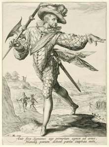 Sergeant (Officers and Soldiers) by Jacob de Gheyn (II)