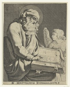 Evangelist Matthew by Jacob de Gheyn (III)