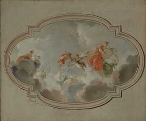 Flora and Zephyr by Jacob de Wit